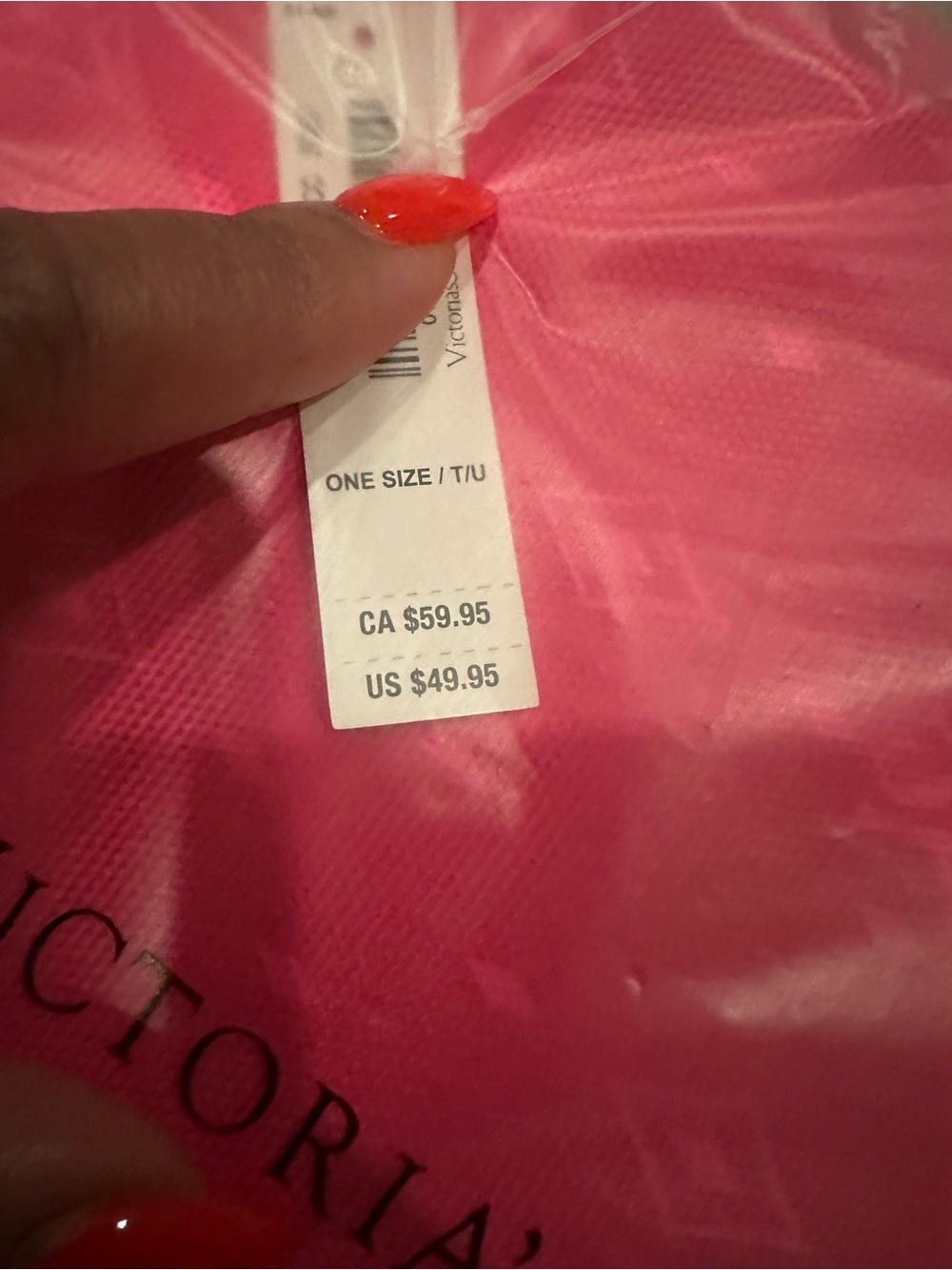 Victoria's Secret Mesh Tote and Pouch Set - Picture 3 of 4